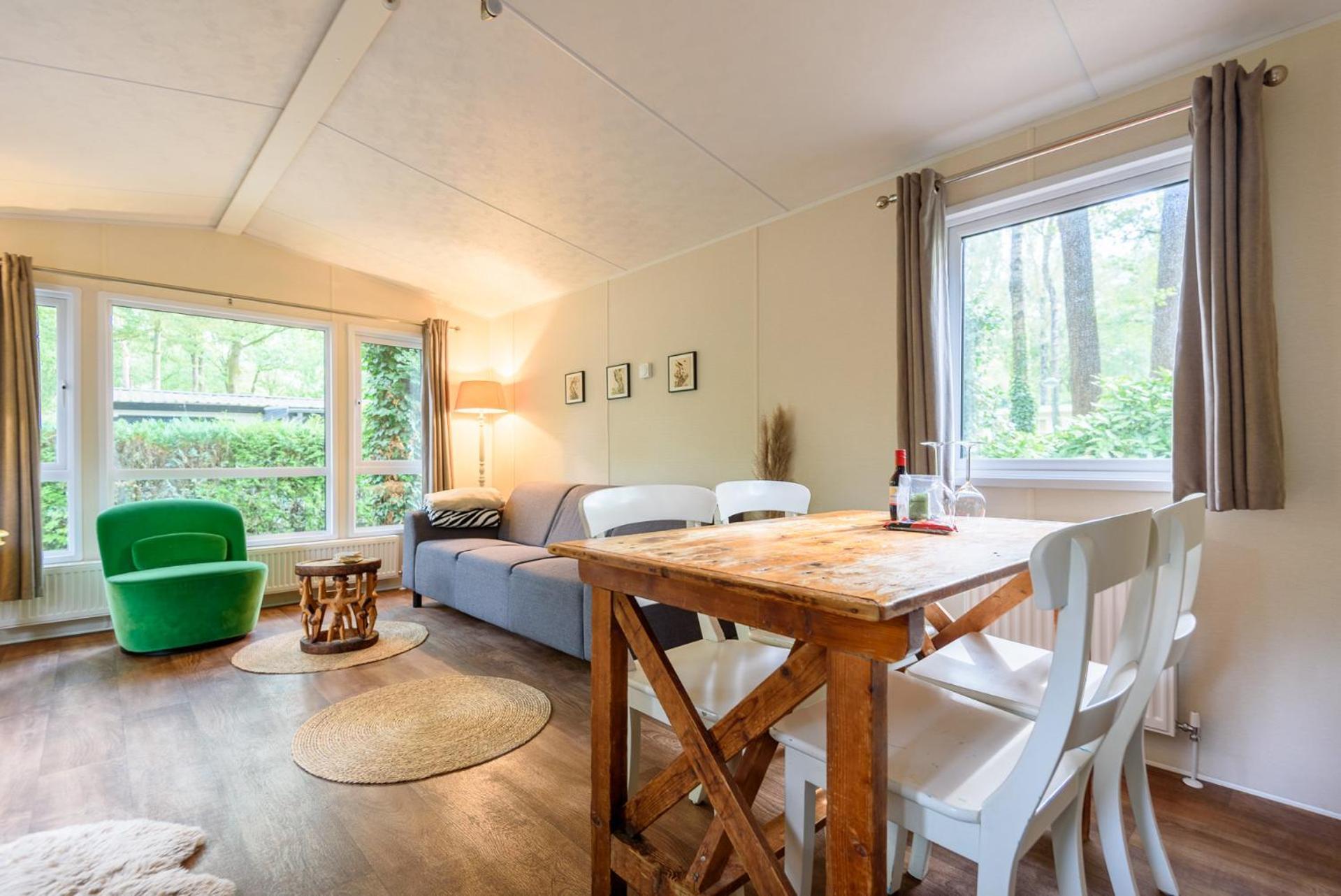 Veluwe Chalet Aan Het Bos - Kids - Pool - Dog Hoenderloo Bagian luar foto